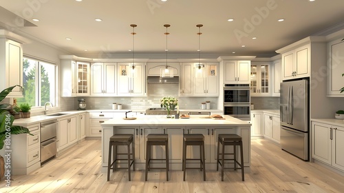 modern kitchen interior