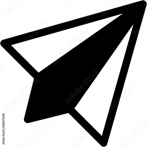 Vector Icon Email, paper plane, send, message, email