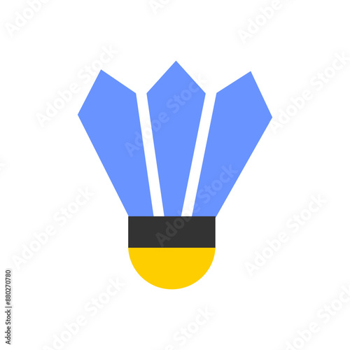 Sports Icon. Shuttlecock