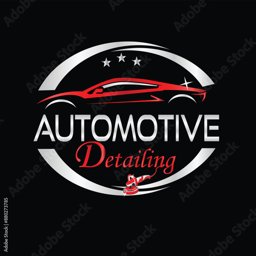 Car detailing logo