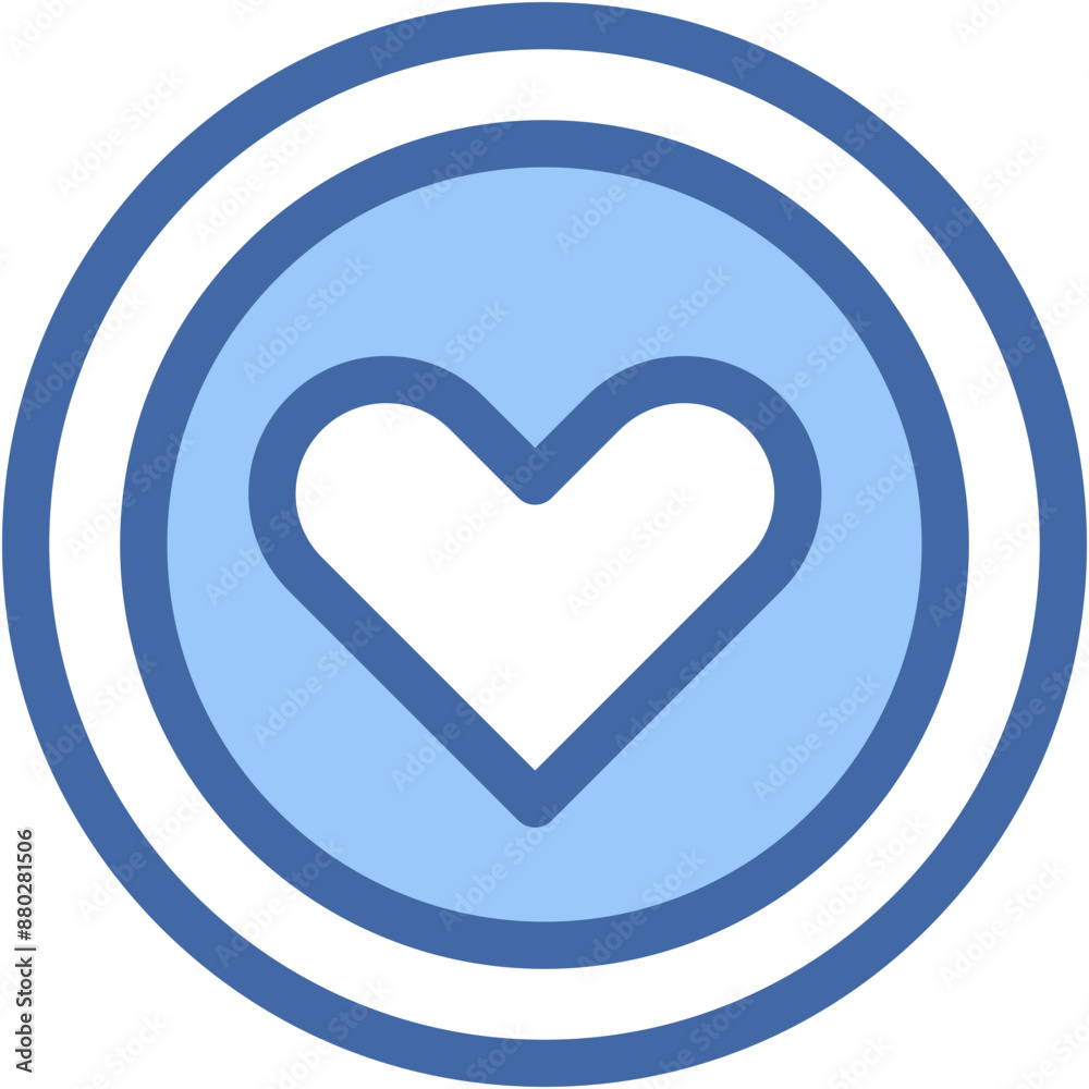 Vector Icon Favorite, heart, like, button Vector Icon Favorite, heart, like, button