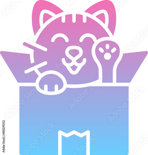 Cat box icon