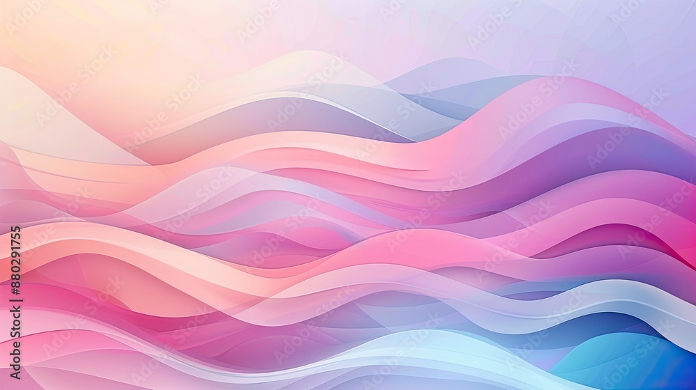 Fototapeta premium Gradient background with soft transitions, versatile for various subjects.