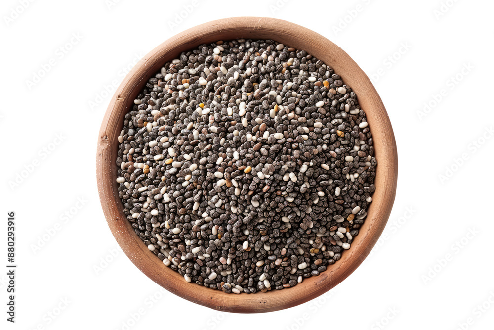 Chia seed isolated on transparent background Chia seed isolated on transparent background