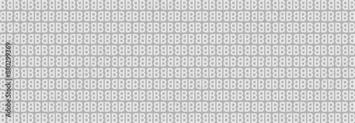 Pattern letter B, Design, Abstract Geometric, Illustration, vector, alternating overlapping, orderly arrangement background, black and white, banner, website, template. 