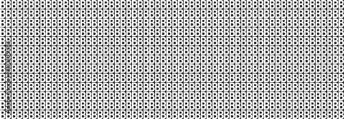Pattern letter B, Design, Abstract Geometric, Illustration, vector, alternating overlapping, orderly arrangement background, black and white, banner, website, template. 