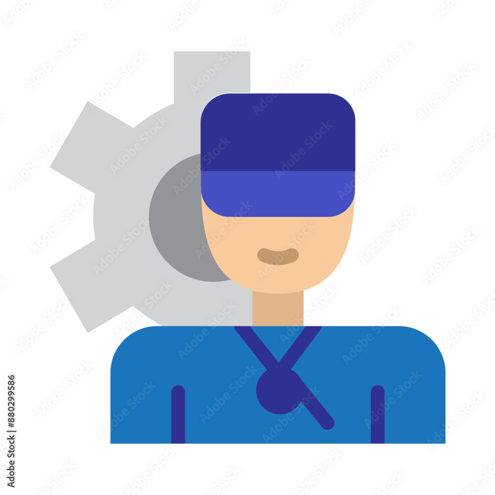 Coaching Techniques Vector Flat Icon Design