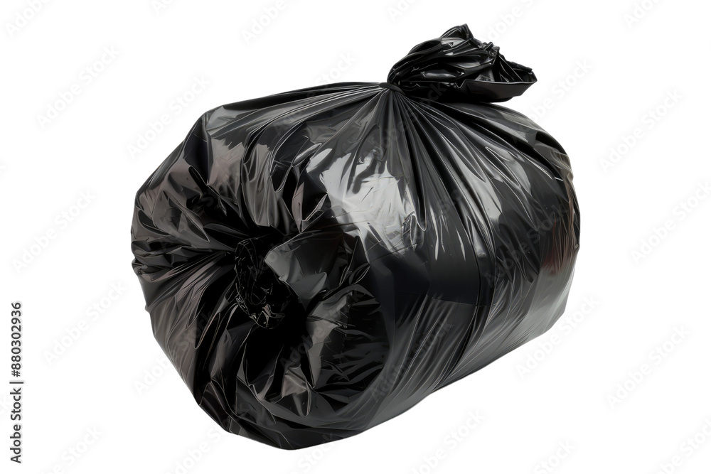 Garbage bag isolated on transparent background Garbage bag isolated on transparent background
