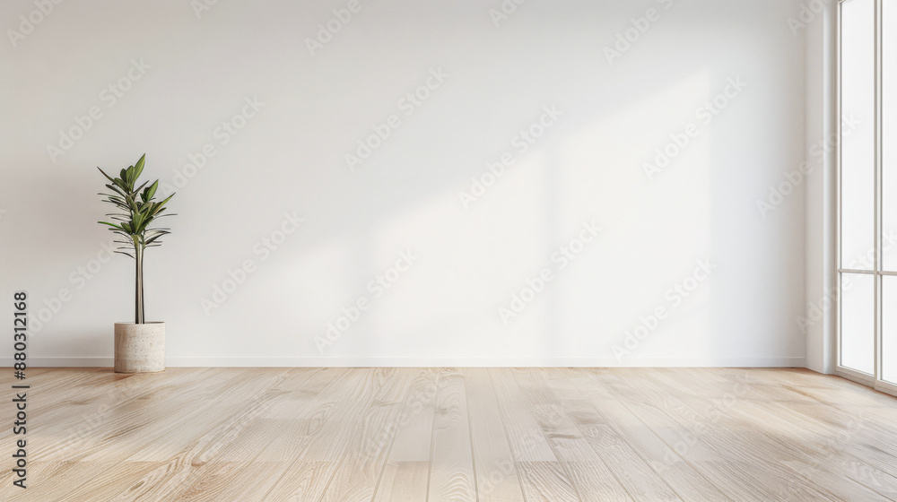 Empty room in a property with plain natural lighting and copy space. Residential Real Estate mockup composition with minimal furniture. Empty room in a property with plain natural lighting and copy space. Residential Real Estate mockup composition with minimal furniture.