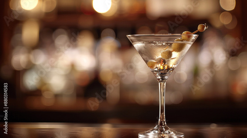 Wallpaper Mural A classic martini with an olive Torontodigital.ca