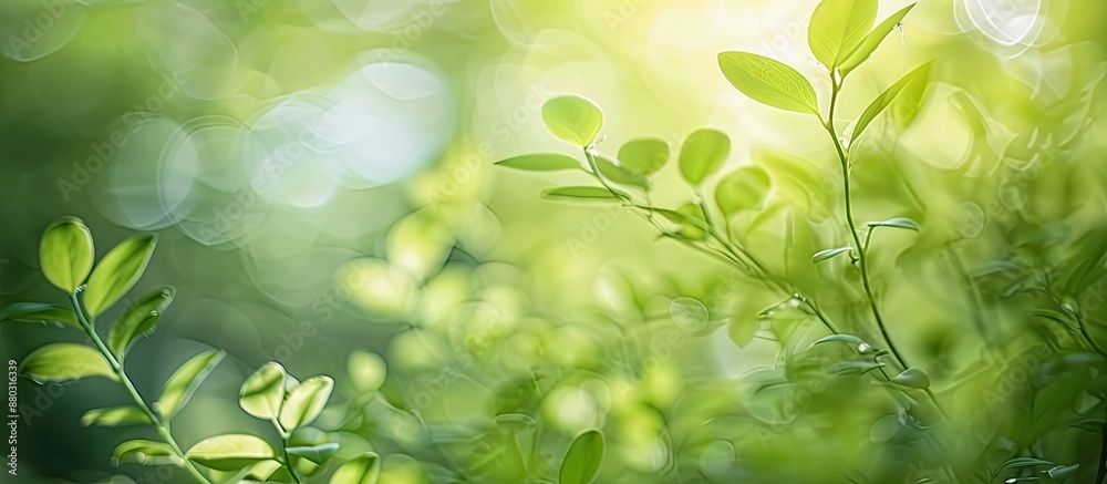 Blurred foliage against a green background offers an ideal copy space image. Blurred foliage against a green background offers an ideal copy space image.