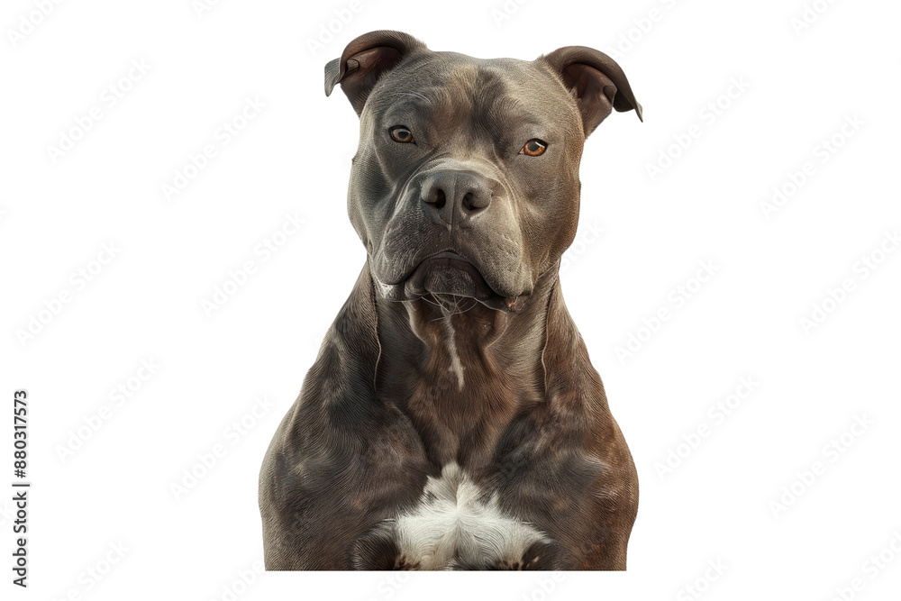 Pitbull isolated on transparent background Pitbull isolated on transparent background