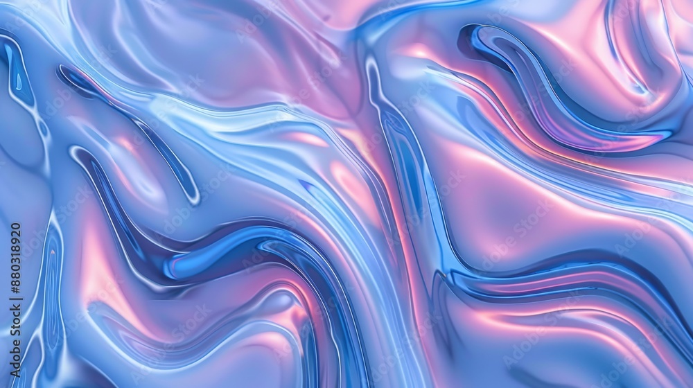 Glossy abstract blue and pink swirling texture background. Glossy abstract blue and pink swirling texture background.
