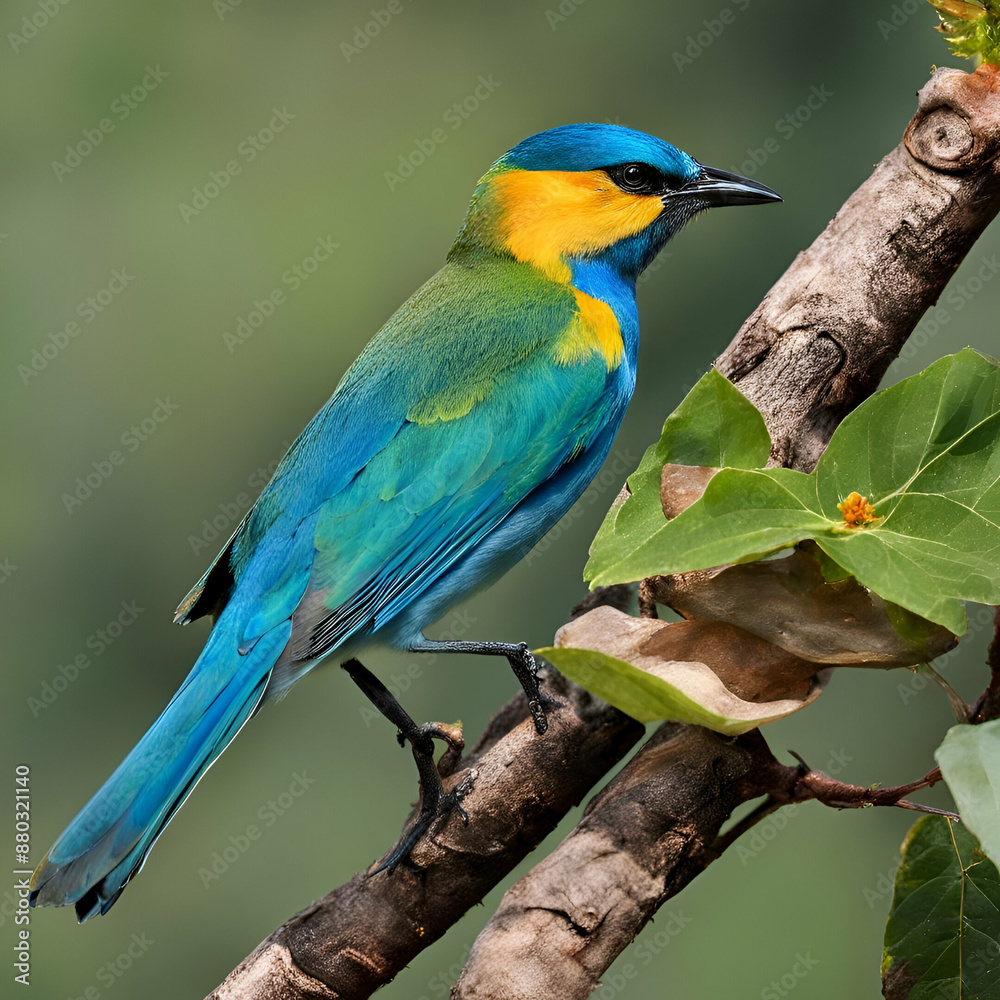 Obraz premium bee eater perched on a branch