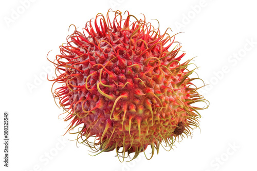 Rambutan isolated on transparent background