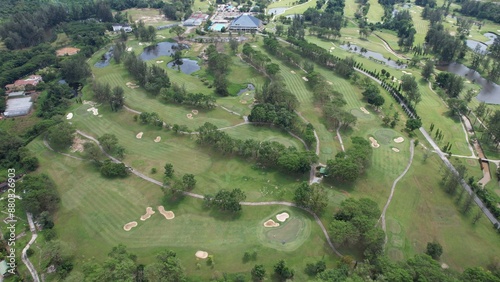 Kuching, Malaysia - July 11 2024: The Sarawak Golf Club photo