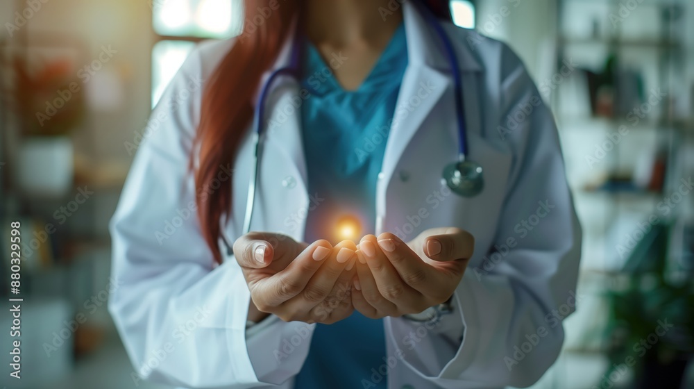 doctor holding a syringe doctor holding a syringe
