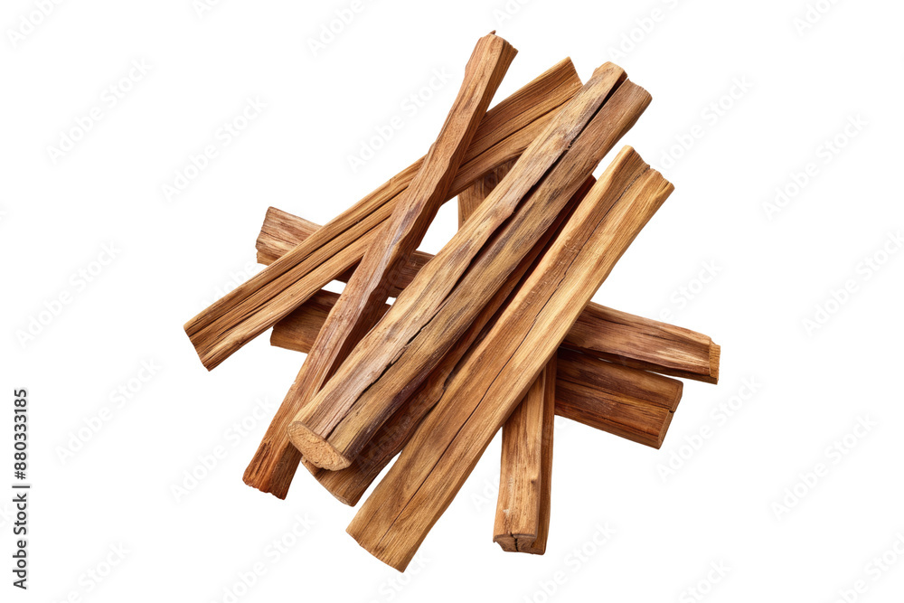 Sandalwood isolated on transparent background Sandalwood isolated on transparent background