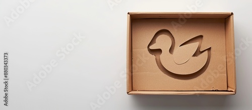 Kraft paper packaging templ...