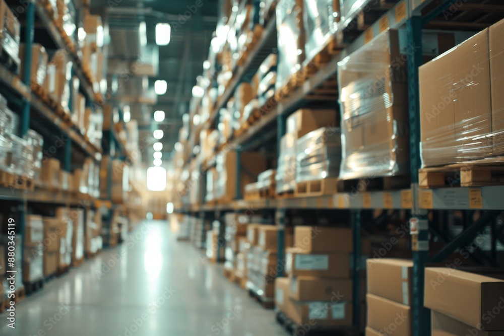 Efficient Stock Management in Warehouse: Employees Verify and Restock Products Systematically Efficient Stock Management in Warehouse: Employees Verify and Restock Products Systematically