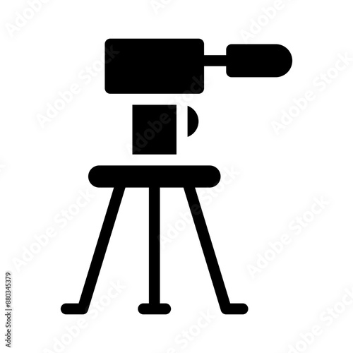 tripod glyph icon