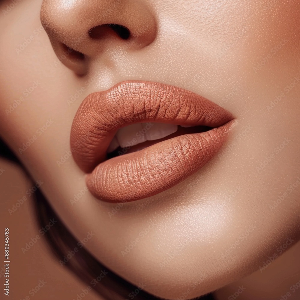 Fototapeta premium beautiful woman perfect lips