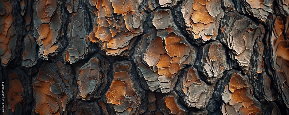 Pine Tree Bark Texture Background, 4K hyperrealistic photo Pine Tree Bark Texture Background, 4K hyperrealistic photo