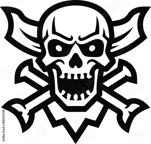 zombie Pirate illustration. pirate, zombie, horror, scary, halloween, cartoon, ghost,  skull, spooky,