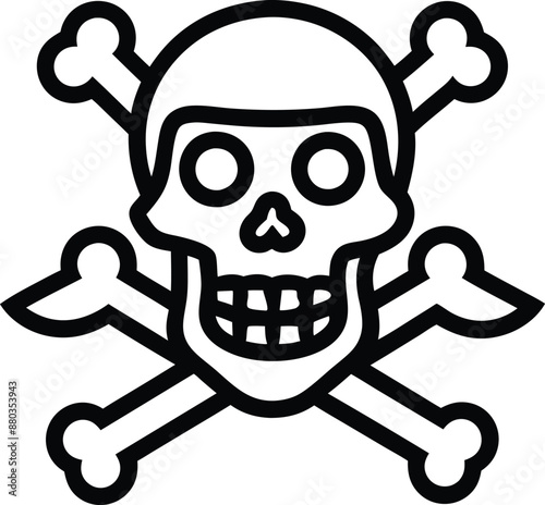 zombie Pirate illustration. pirate, zombie, horror, scary, halloween, cartoon, ghost,  skull, spooky,