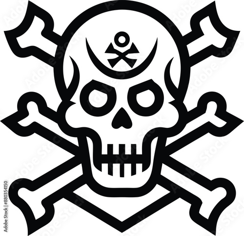 zombie Pirate illustration. pirate, zombie, horror, scary, halloween, cartoon, ghost,  skull, spooky,