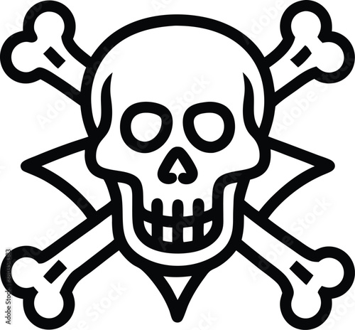 zombie Pirate illustration. pirate, zombie, horror, scary, halloween, cartoon, ghost,  skull, spooky,