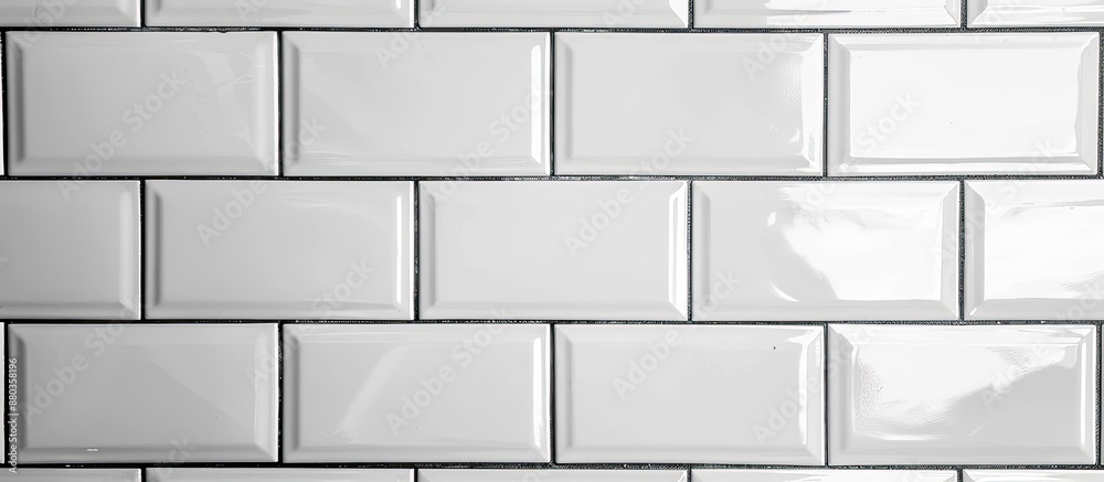 Rough white ceramic tile background with copy space image Rough white ceramic tile background with copy space image