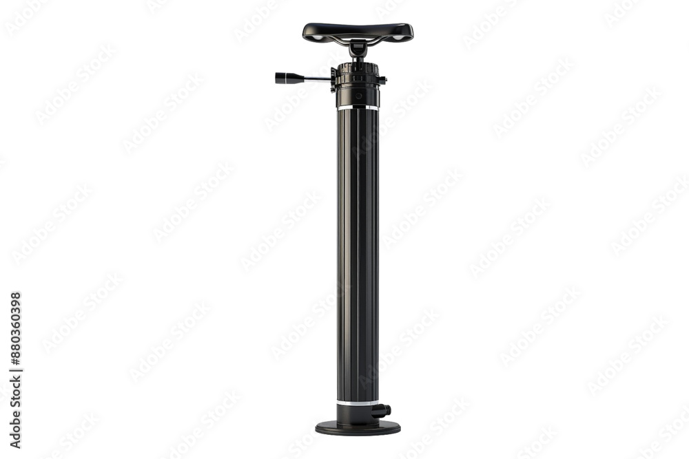 Bicycle air pump isolated on transparent background Bicycle air pump isolated on transparent background