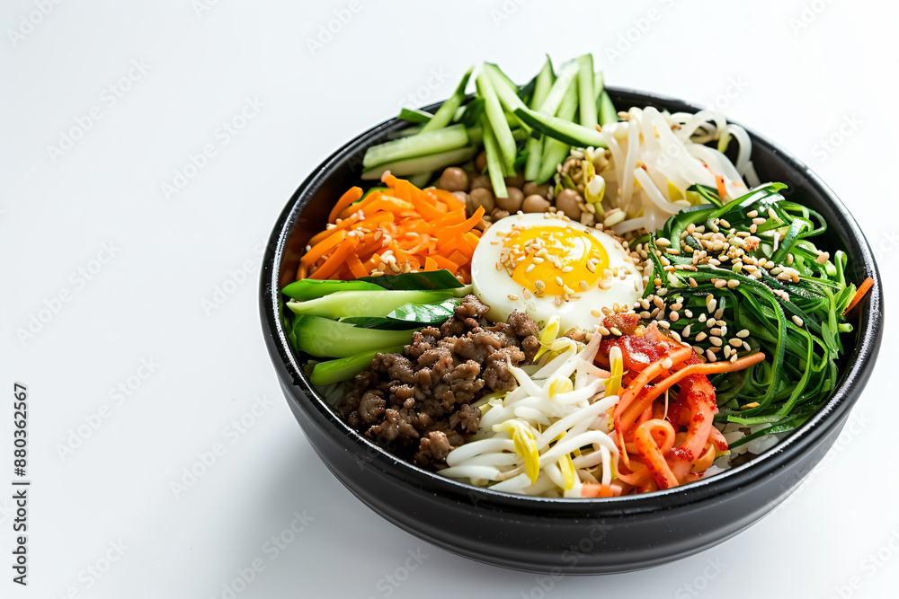 a bowl of food with meat vegetables and rice a bowl of food with meat vegetables and rice