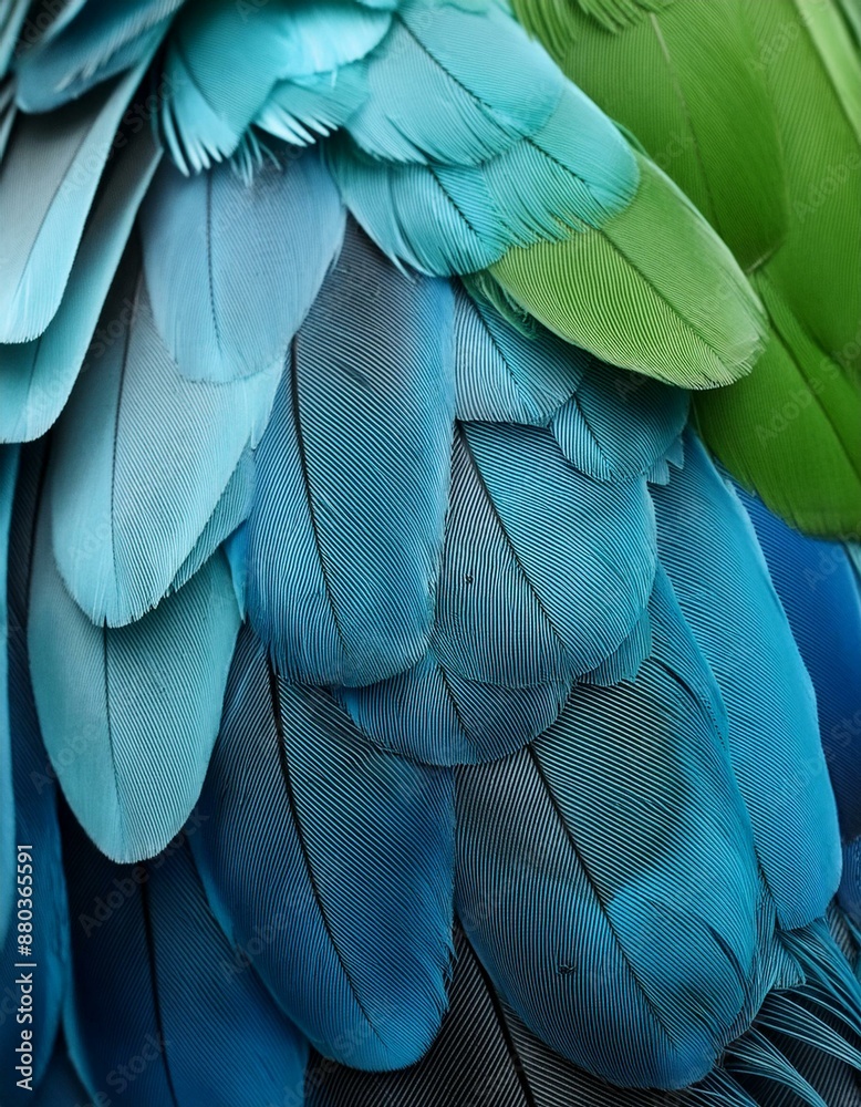 Fondo textura plumas de pájaro azules y verdes exótico en 3d primer plano plumas pavo real Fondo textura plumas de pájaro azules y verdes exótico en 3d primer plano plumas pavo real