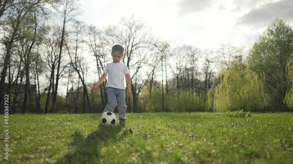 Child plays on grass. Happy time outdoors builds joyful memories. Child ball grass concept promotes confidence joy. Sunny day strengthens family bonds through play. Child enjoys sunny day grass. Child plays on grass. Happy time outdoors builds joyful memories. Child ball grass concept promotes confidence joy. Sunny day strengthens family bonds through play. Child enjoys sunny day grass.