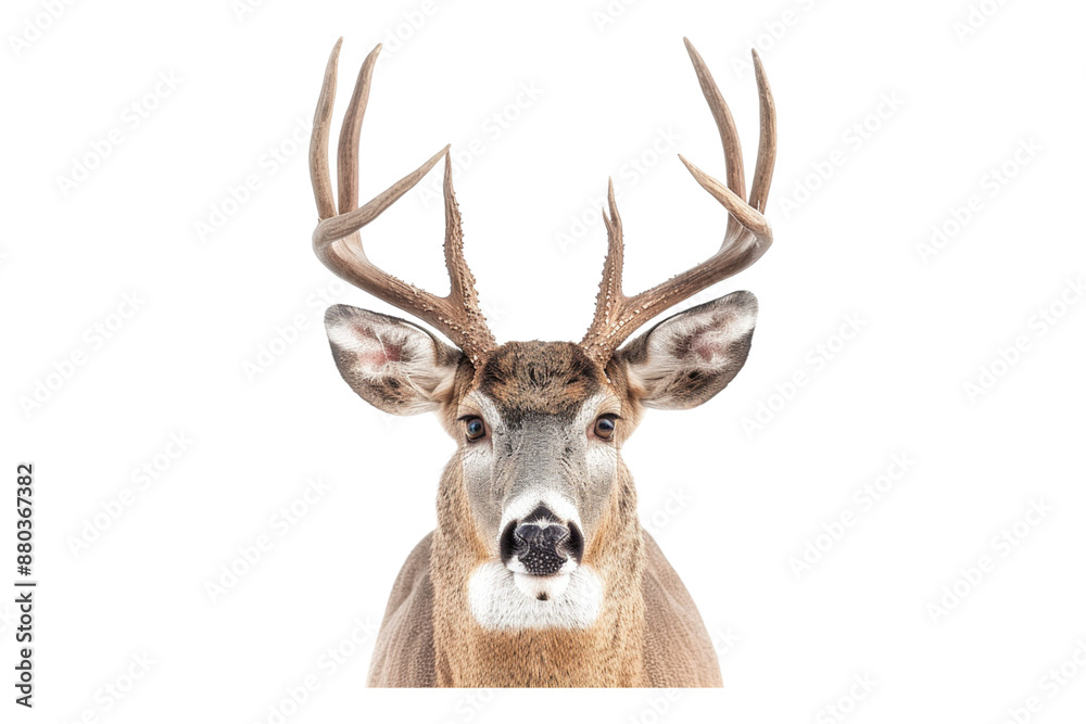Buk deer isolated on transparent background Buk deer isolated on transparent background
