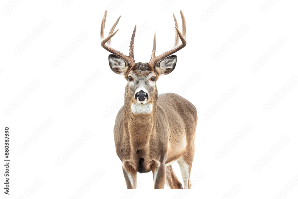 Buk deer isolated on transparent background Buk deer isolated on transparent background