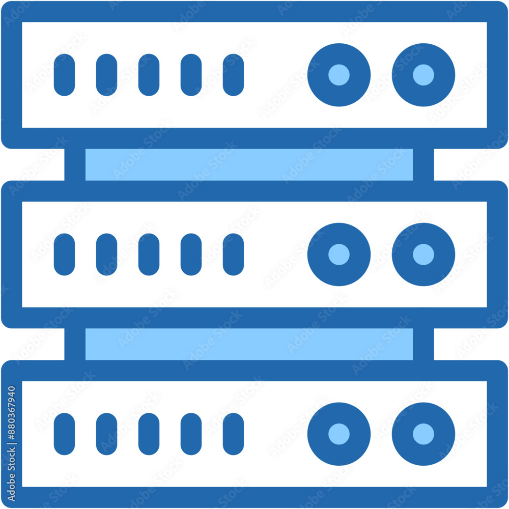 Vector Icon server, software, stack, network, storage Vector Icon server, software, stack, network, storage
