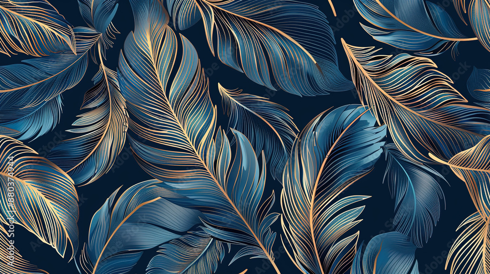 Feather pattern wallpaper Feather pattern wallpaper