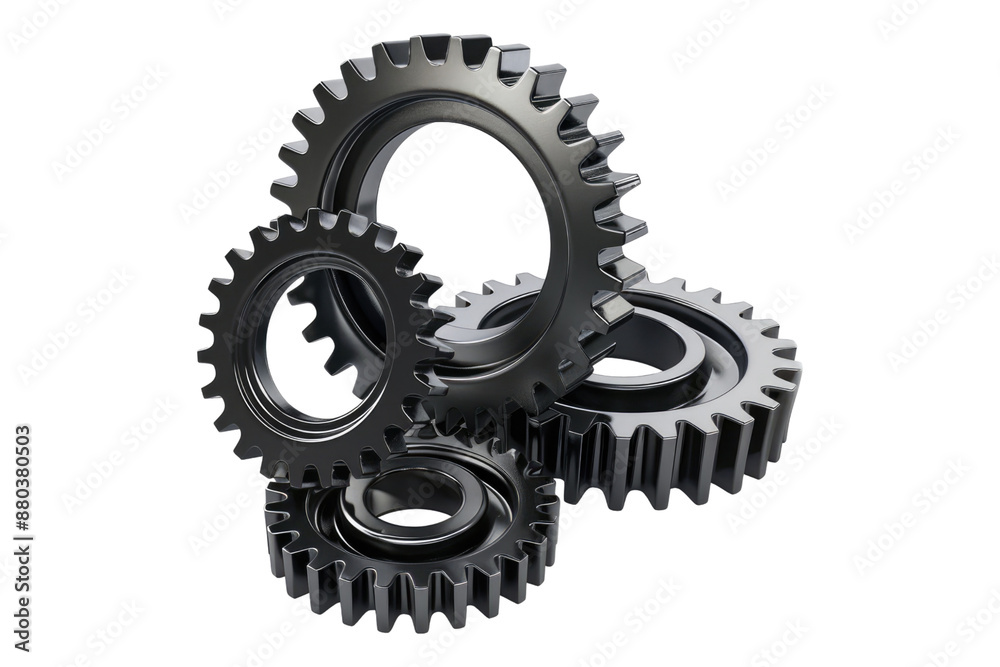 Gear isolated on transparent background Gear isolated on transparent background
