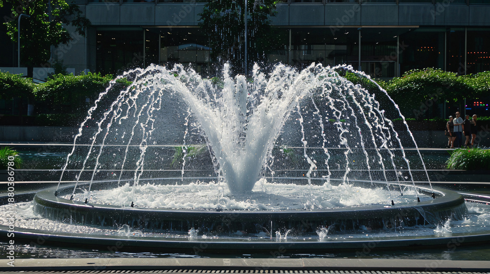Fototapeta premium fountain in the park