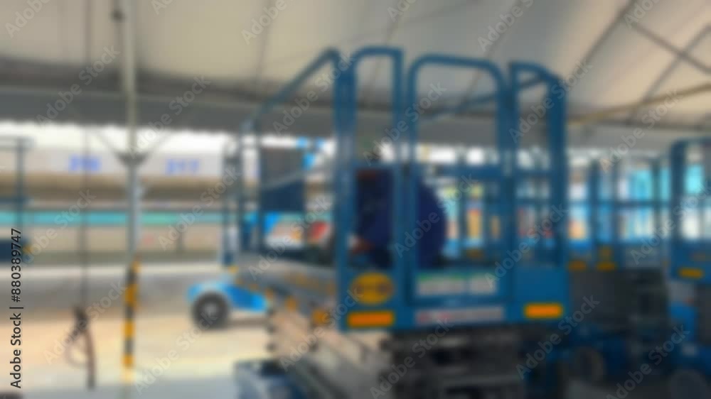 Blurred video. Workers in various environments and industries. Blurred video. Workers in various environments and industries.