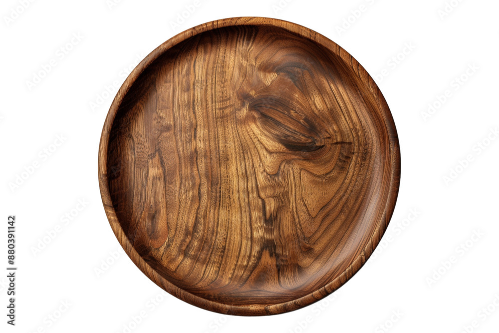 Nutin wood plate isolated on transparent background Nutin wood plate isolated on transparent background