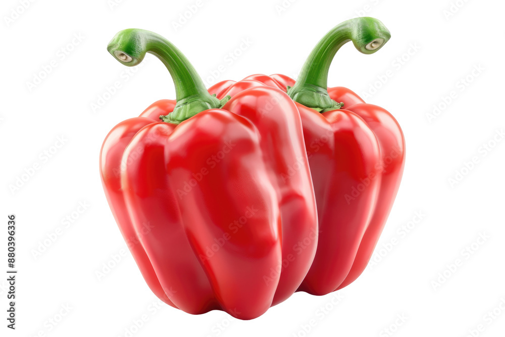 Red peppers isolated on transparent background Red peppers isolated on transparent background