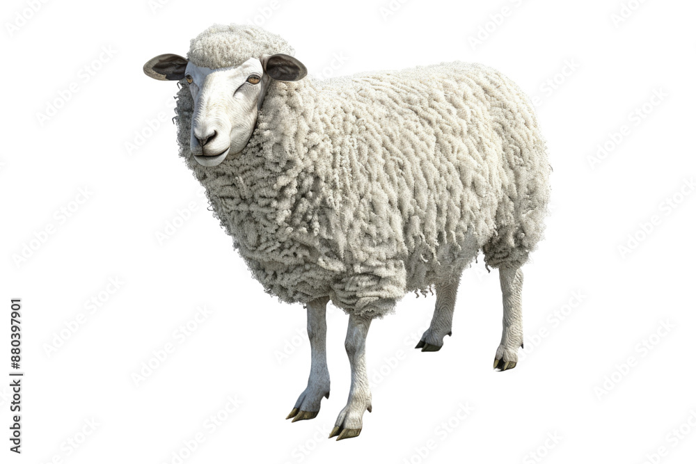 Sheep isolated on transparent background Sheep isolated on transparent background