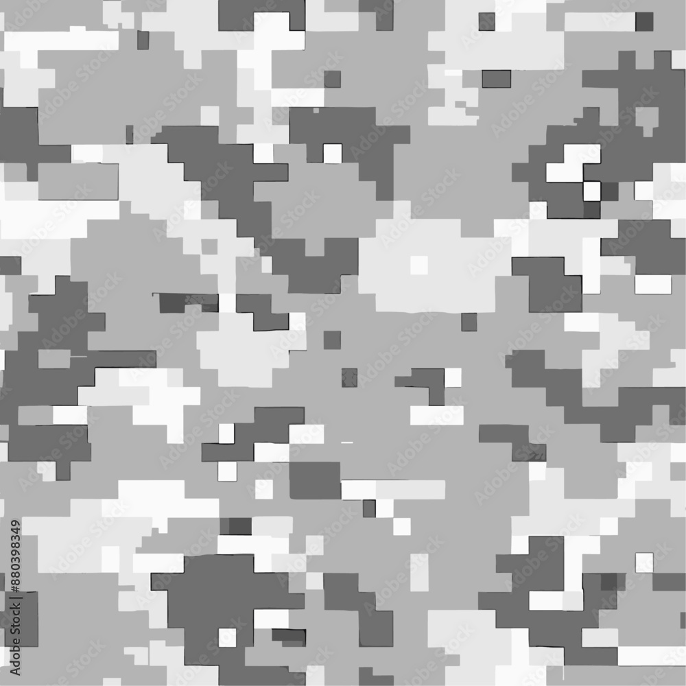 Fototapeta premium Digital camouflage pattern background, abstract, digital, pixelated, texture, modern