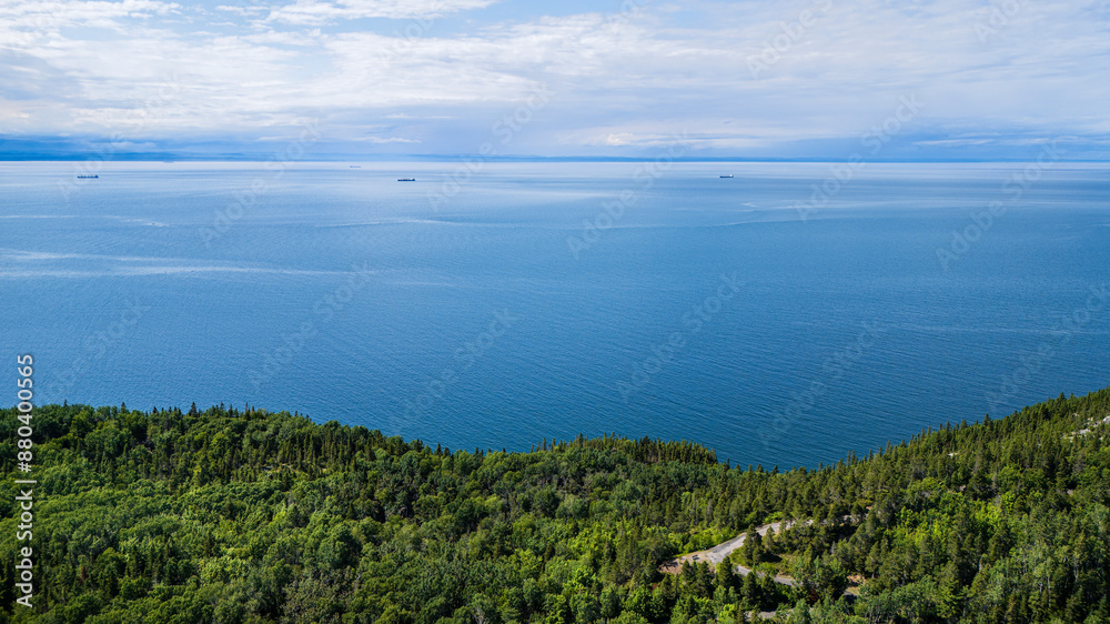 Lower Saint Lawrence Landscape, Quebec, Canada Lower Saint Lawrence Landscape, Quebec, Canada