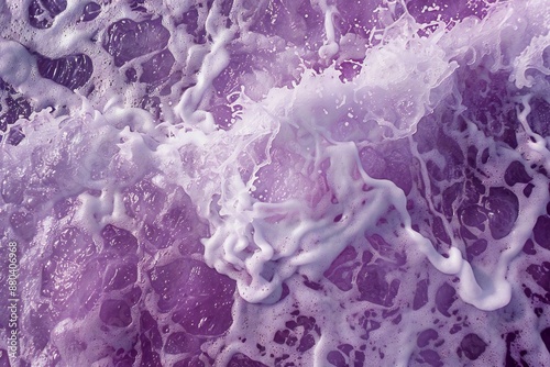 Purple sea foam background Generative Ai