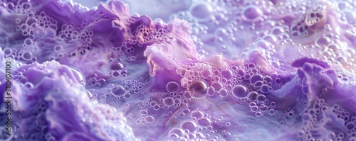 Purple sea foam background Generative Ai